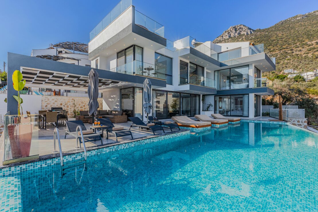 Riprese dall’alto di un complesso residenziale moderno